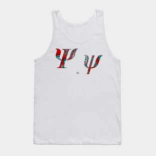 Psi Greek Alphabet Tank Top